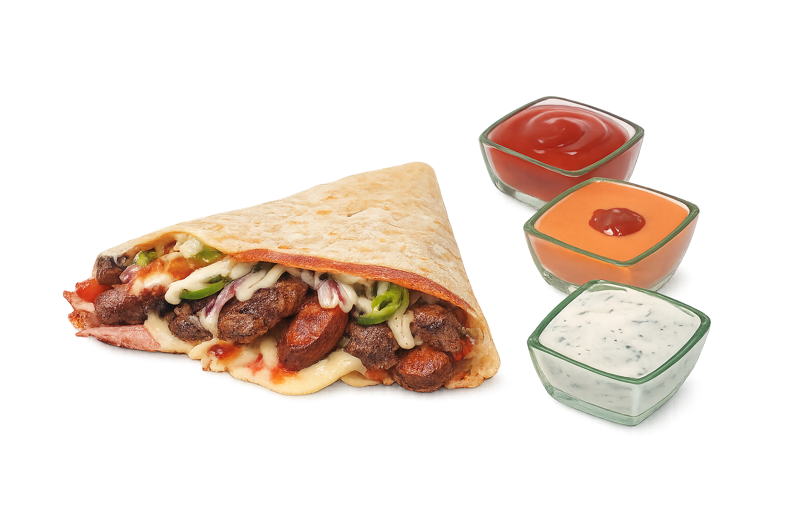 Karışık Etli Krep