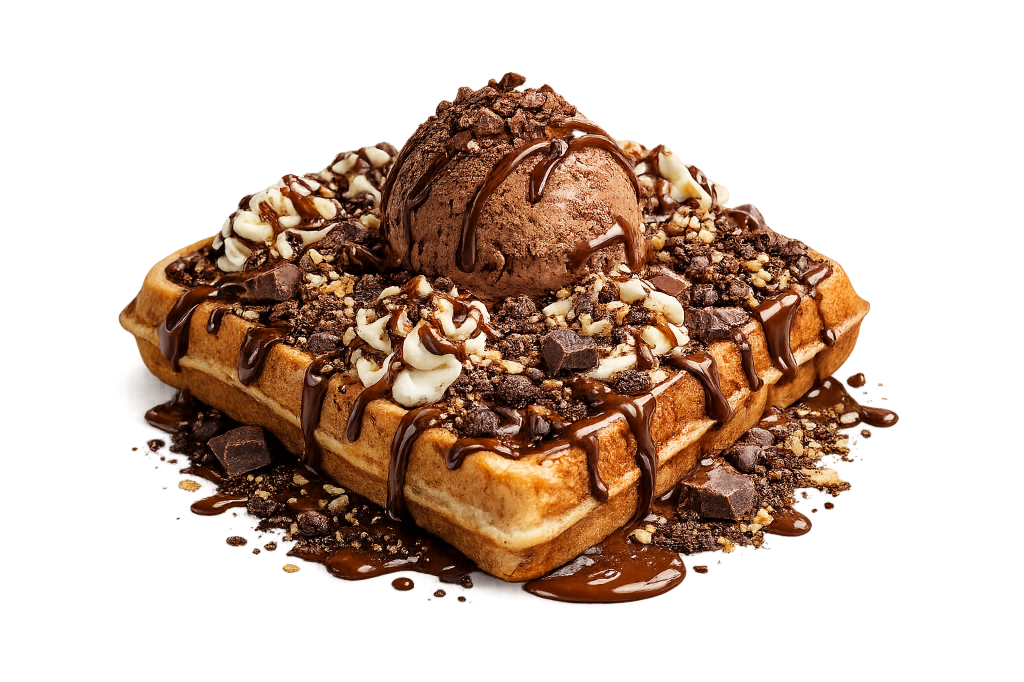 Çikolatalı Waffle